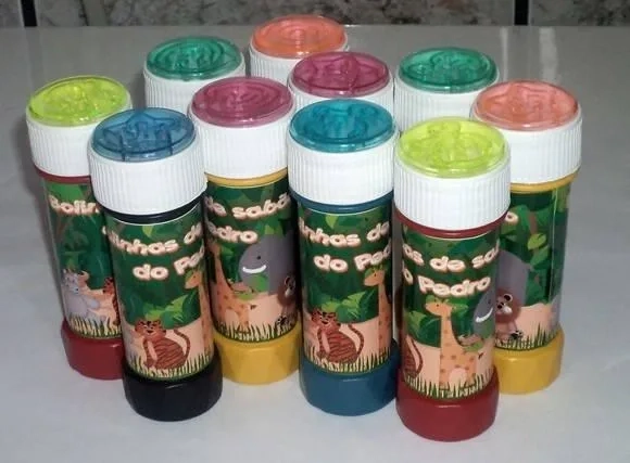Bolinhas de sabão personalizada