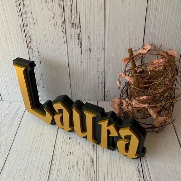 Harry Potter Sb Letras Decorativas de Parede -festa Infantil