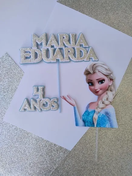 Arquivo Digital - Topo de Bolo Frozen