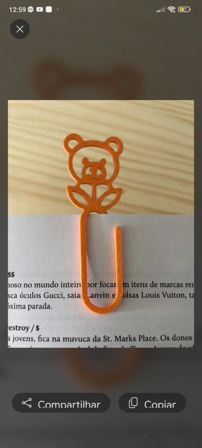 Marcador de páginas