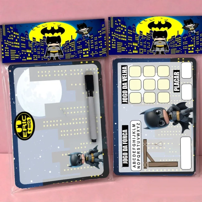 Lousa Magica Personalizada lembrancinhas da Batman
