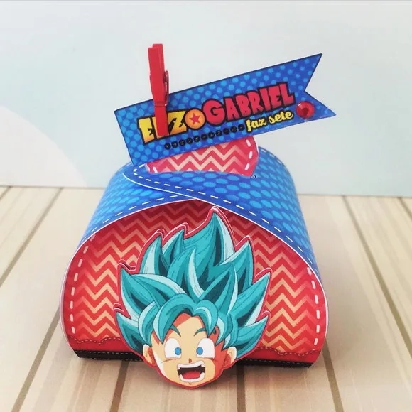 Kit 60 Lembrancinhas Dragon Ball Z