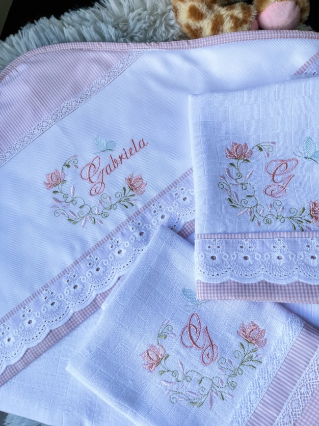 Toalha com capuz personalizada