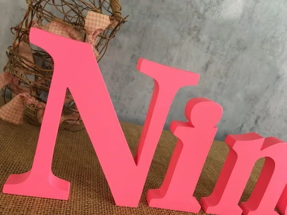 Letras Decorativas - nome em MDF
