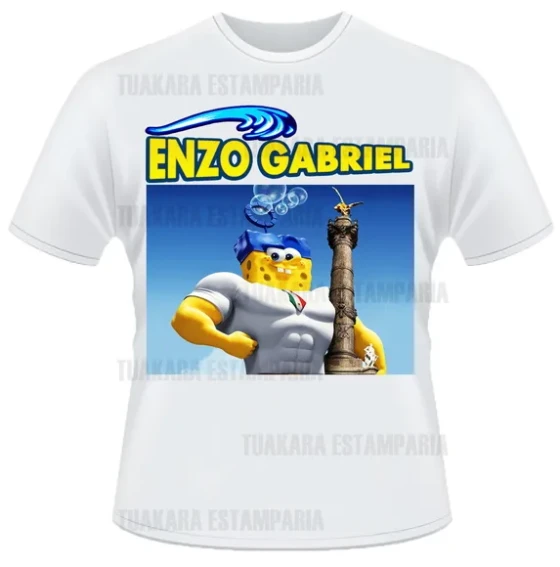 Camiseta Bob Esponja 4 - filme