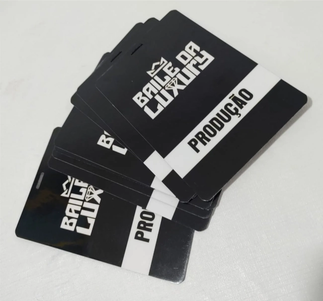 Credencial Personalizada 9x13 para Eventos Festas Shows