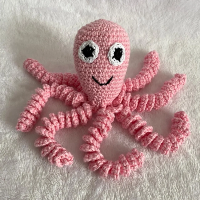 Polvo amigurumi