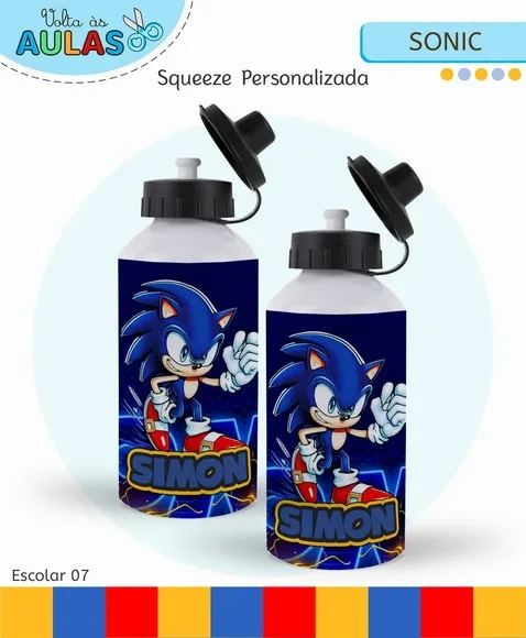 Garrafa Squeeze Personalizada