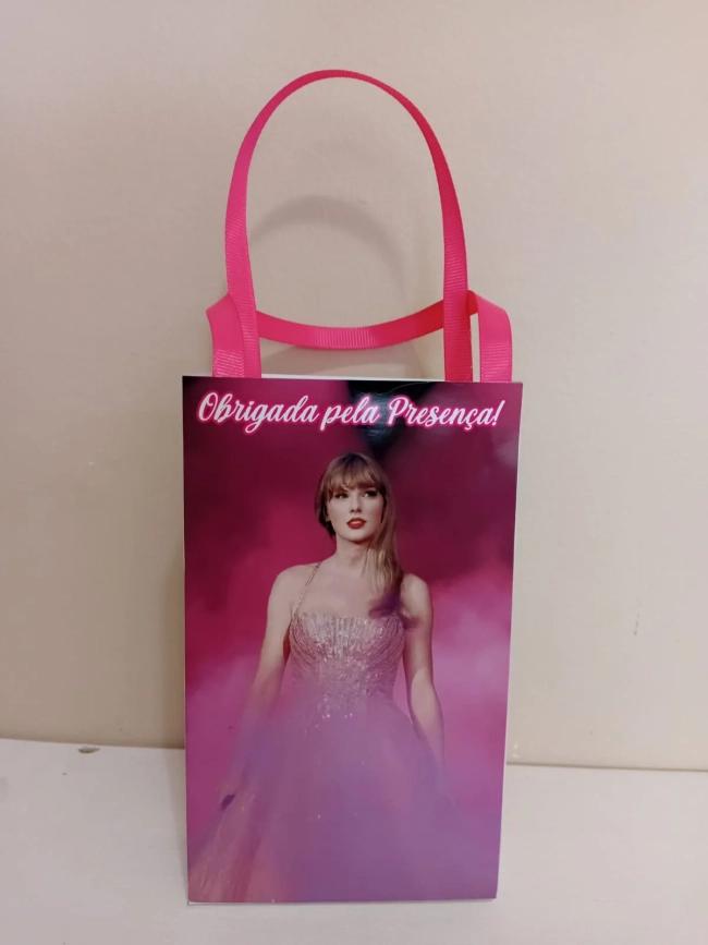 Sacolinhas Personalizadas Taylor Swift para Lembrancinhas
