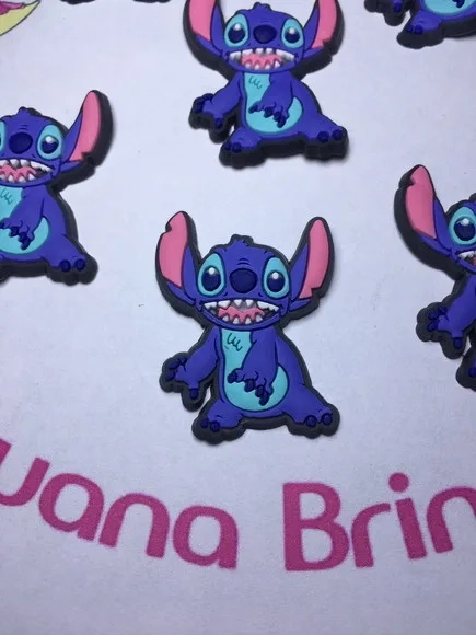 Aplique Stitch Emborrachado Pct c/ 6 Unidades.