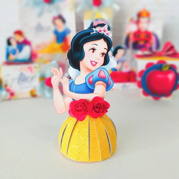 Kit 30 Lembrancinhas Branca de Neve