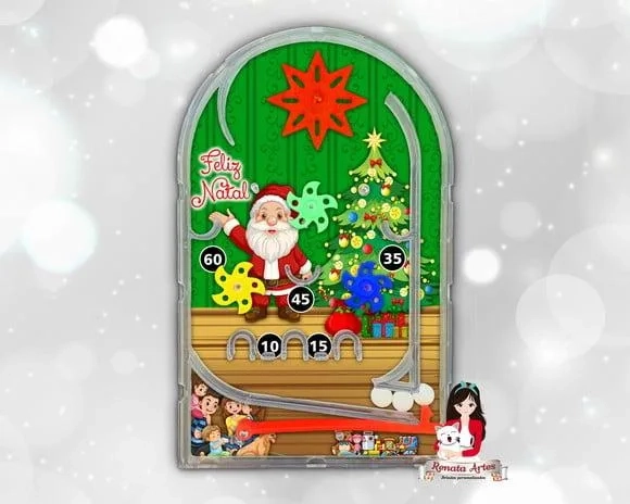 Pinball Fliperama Natal 2025