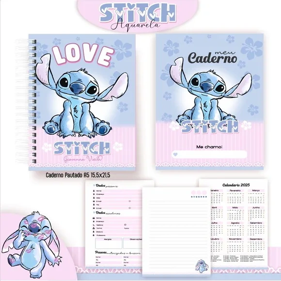 Caderno ou Agenda Personalizada