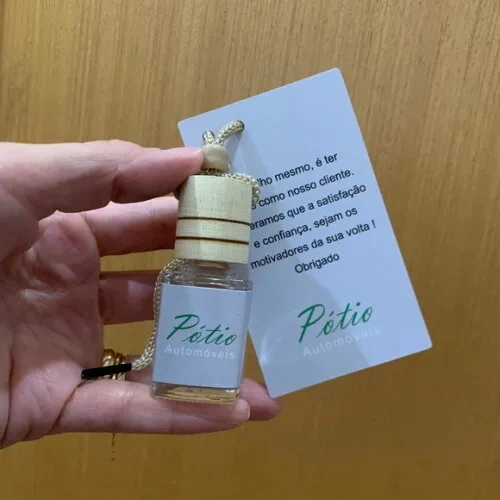 Aromatizador p/ Carro Brinde Concessionária com Logo