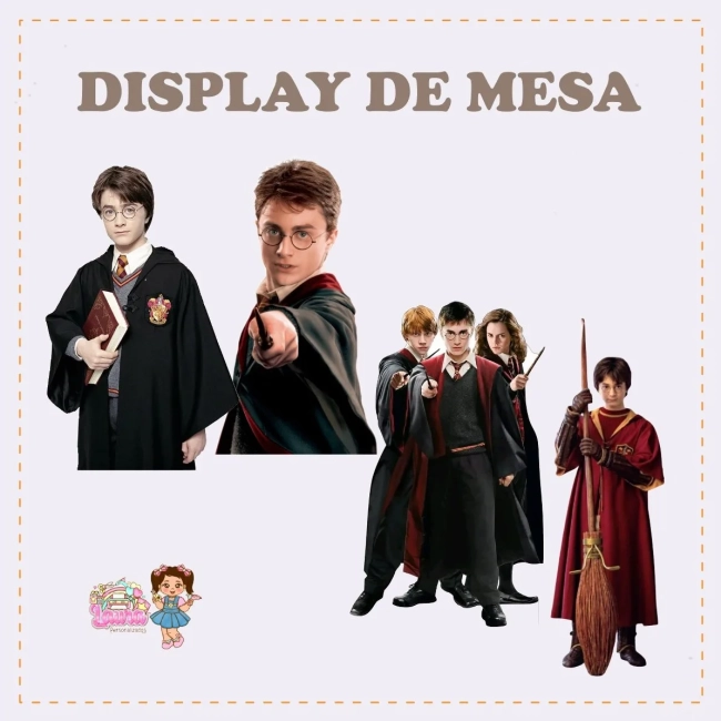 Kit Festa Só Um Bolinho HARRY POTTER - Decoração de Festa