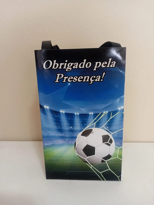 Sacolinhas Personalizadas Futebol para Lembrancinhas