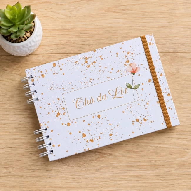 Caderno de Mensagens para Bebê