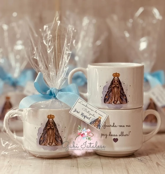 Xícara personalizada para BATIZADO
