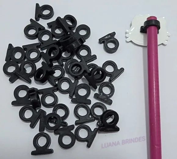 Suporte Ponteiras para Lápis de Borracha - Pct c/ 25 Unid