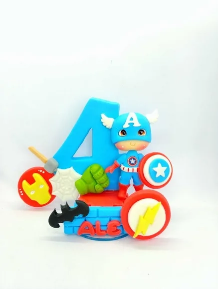Vela Vingadores - Capitão América ( 1 a 9 Anos)