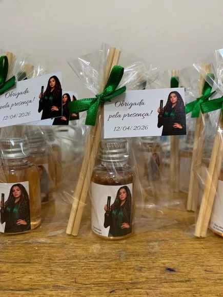 Mini Aromatizador Lembrança Formatura Técnico de Enfermagem
