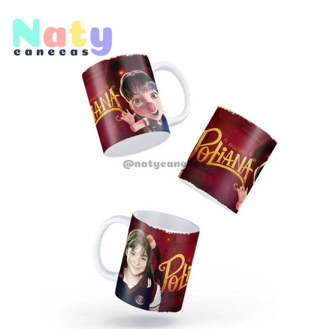 Caneca Personalizada As Aventuras de Poliana