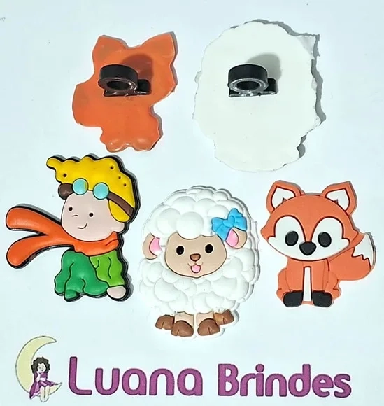 Lápis C/ponteira Pequeno Príncipe Emborrachado - 6 Peças