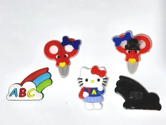 Ponteira P/lápis Hello Kitty Escola Pacote com 6 Unidades