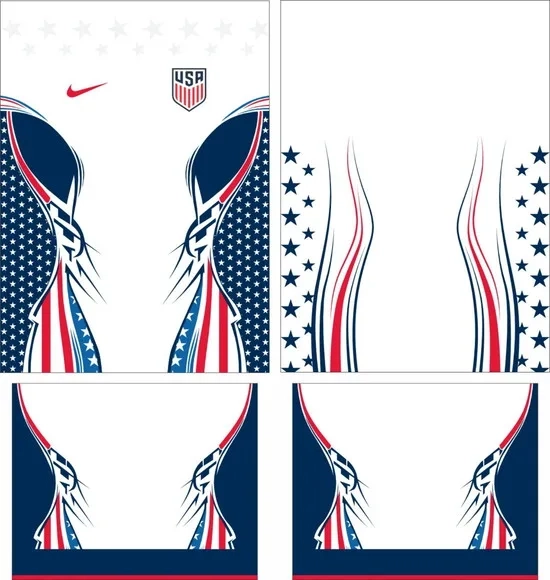 Arte Vetor Camisa Usa Concept 2025