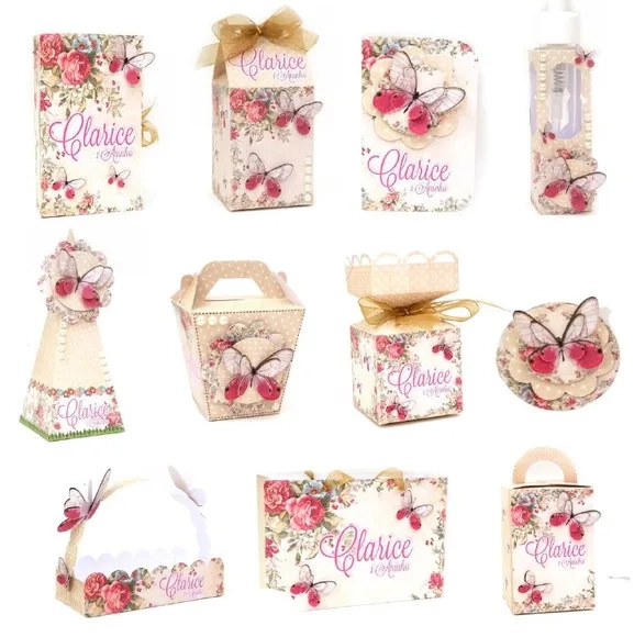 Kit 30 Lembrancinhas Jardim Encantado