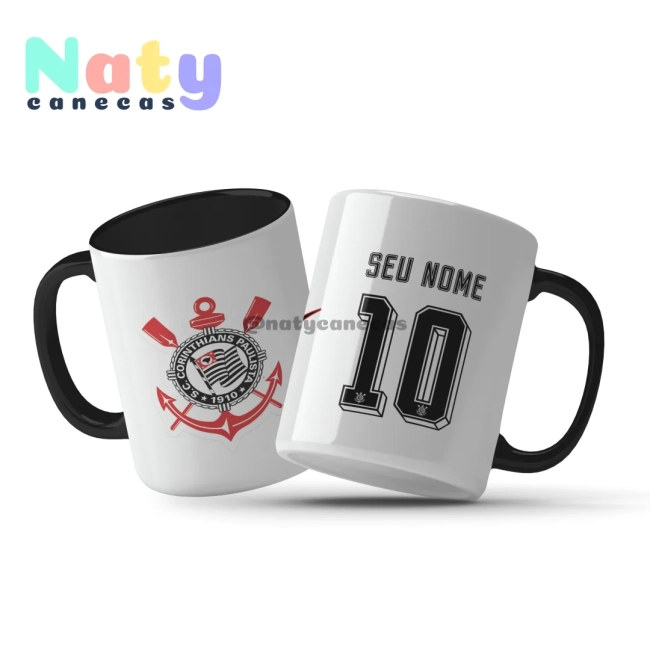 Caneca Personalizada Futebol Corinthians