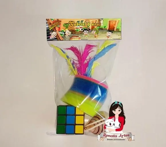 Kit Brinquedos Retrô Tema Chaves Baby