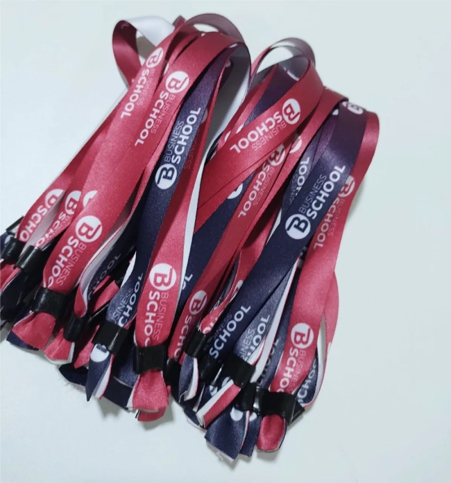 Pulseiras Personalizadas de Tecido Festas e Eventos !
