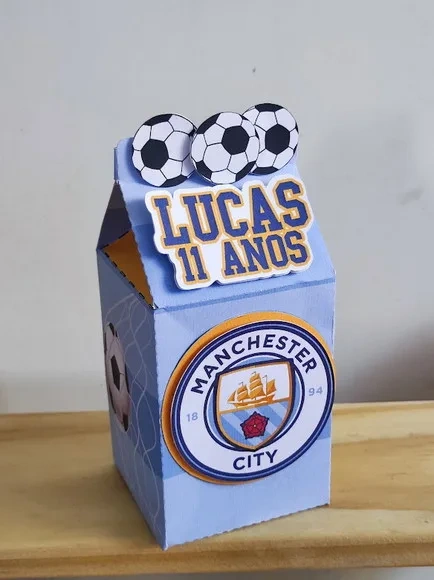 Kit 30 Lembrancinhas Manchester City