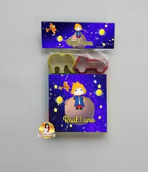 Massinha na Lapela com Forminhas Pequeno Príncipe