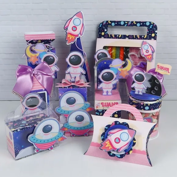 Kit 60 Lembrancinhas Astronauta