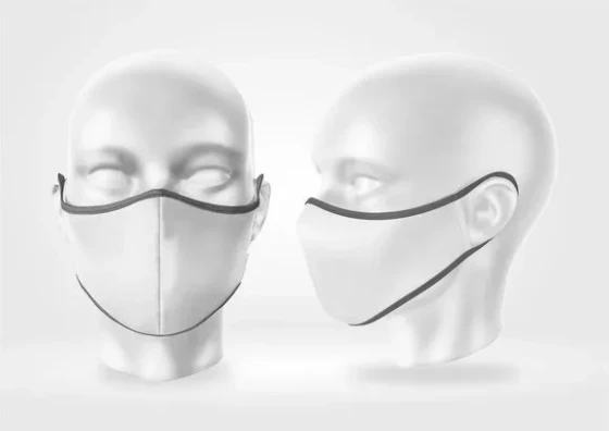 Mokunp Mascara Facial Ninja Manequim P/ Coreldraw -yellow