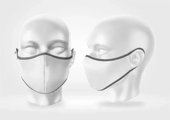 Mokunp Mascara Facial Ninja Manequim P/ Coreldraw -yellow