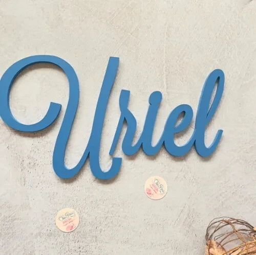 Nome de Parede em mdf - Decoração Bebê e Infantil