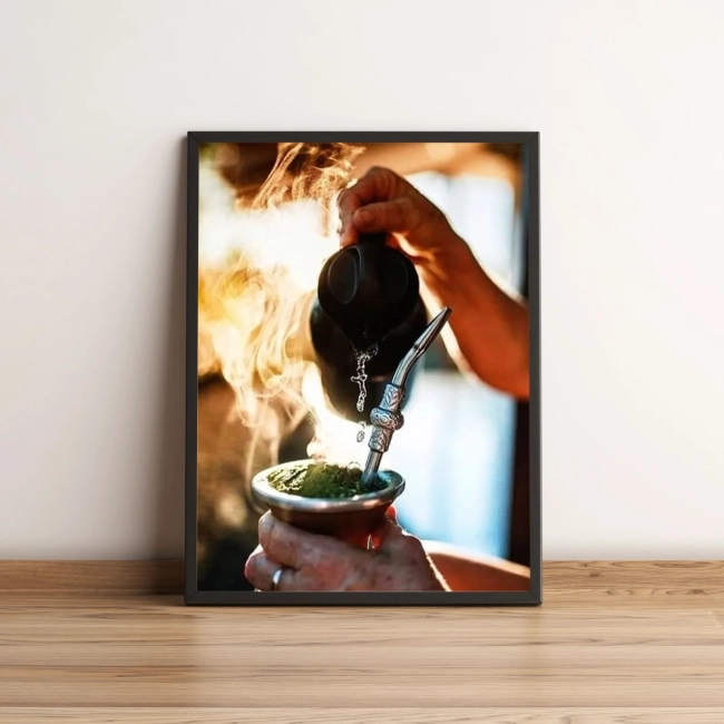 Quadro Tradição do Chimarrão com Vapor Aconchegante 2684