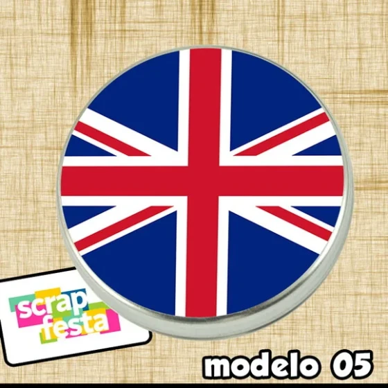 Latinhas Personalizadas Festa Reino Unido