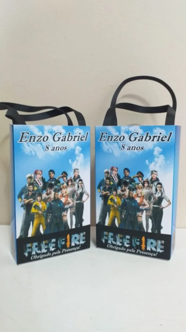 Sacolinhas Personalizadas Free  para Lembrancinhas