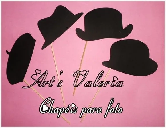 Plaquinhas De Chapéis - Valor Unitário