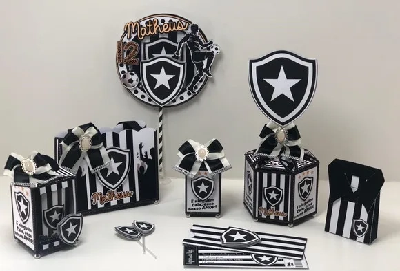 Kit 60 Lembrancinhas Botafogo