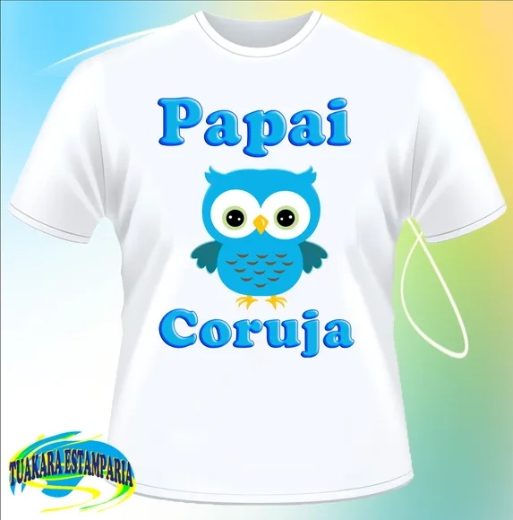 Camiseta Papai Coruja