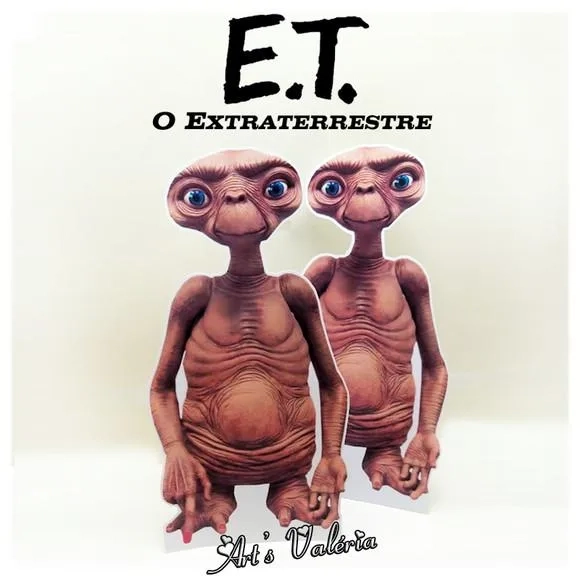 Display de Mesa E. T. o Extraterrestre - 28cm