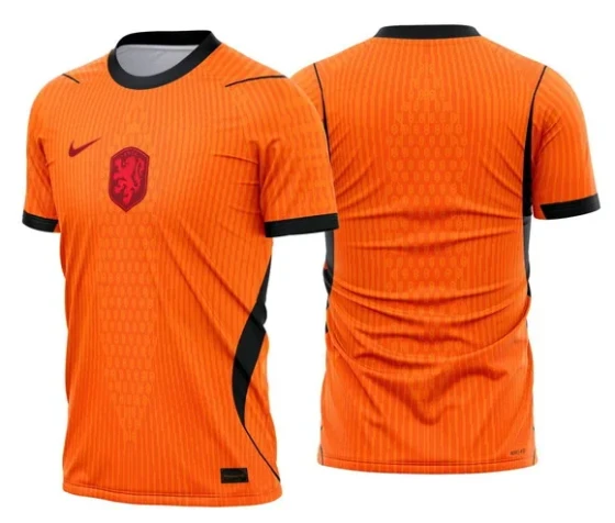 Arte Vetor Camisa Holanda Titular 2026