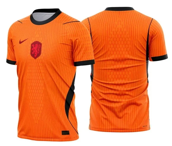 Arte Vetor Camisa Holanda Titular 2026