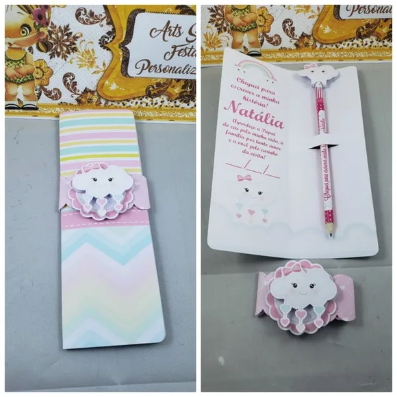 Card Envelope com Lápis Maternidade