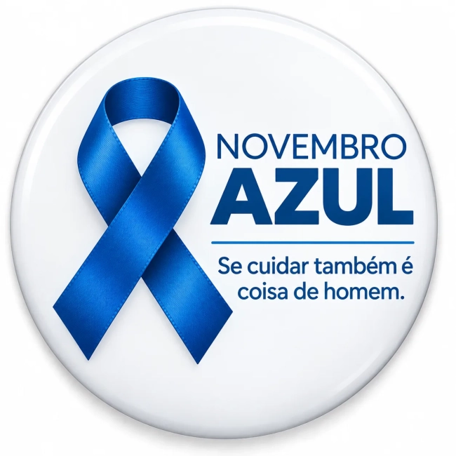 botton novembro azul - brinde 32mm